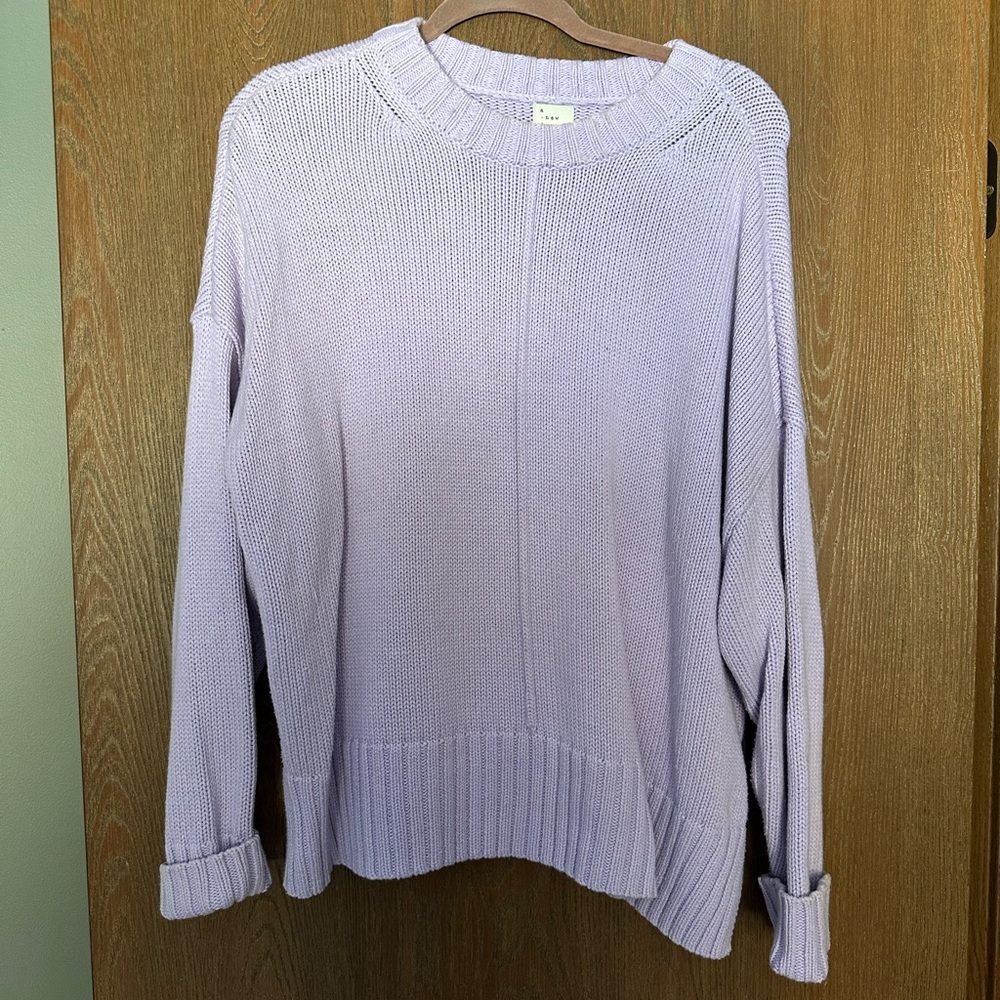Lavender Knit Sweater